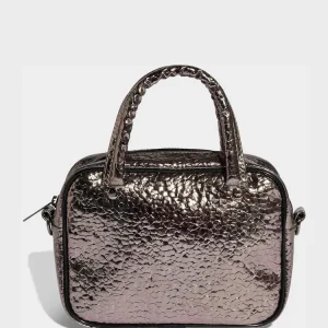 Adidas originals Grey Metallic Handbag Back in