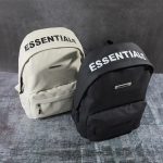 Black and Cream Essentials Back pack