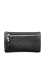 Chrome Hearts Cross Ball Grained Leather Wallet Back in
