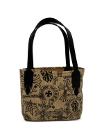 Chrome Hearts Handle Graphic Beach Bag