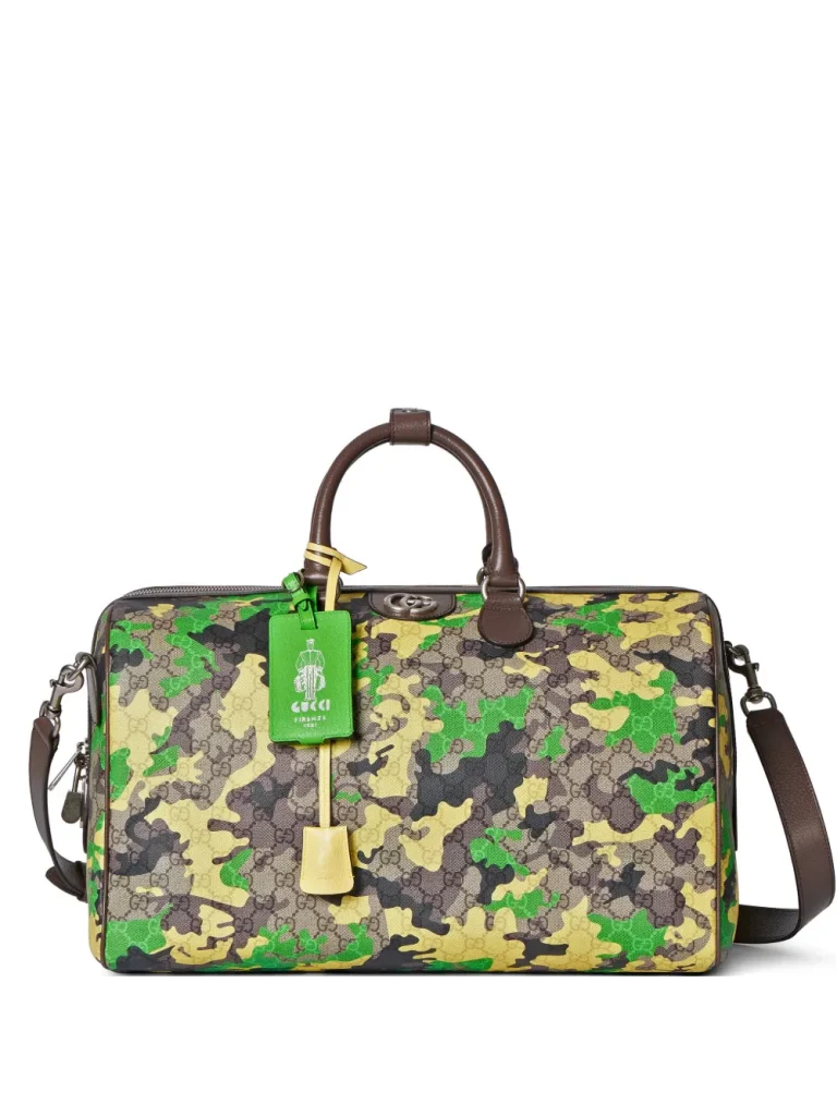 Gucci Camouflage Luggage