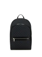 Gucci Monogram Pattern Canvas Backpack