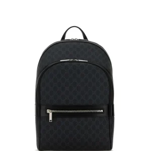 Gucci Monogram Pattern Canvas Backpack