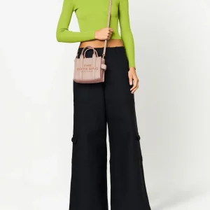 Marc Jacobs Leather Crossbody Tote Bag Pose