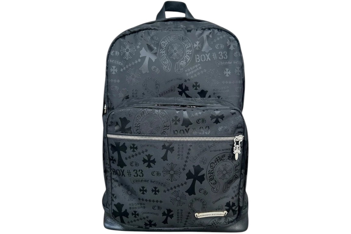 Shop Chrome Hearts Stencil Nylon Backpack Shop Chrome Hearts Stencil Nylon Backpack